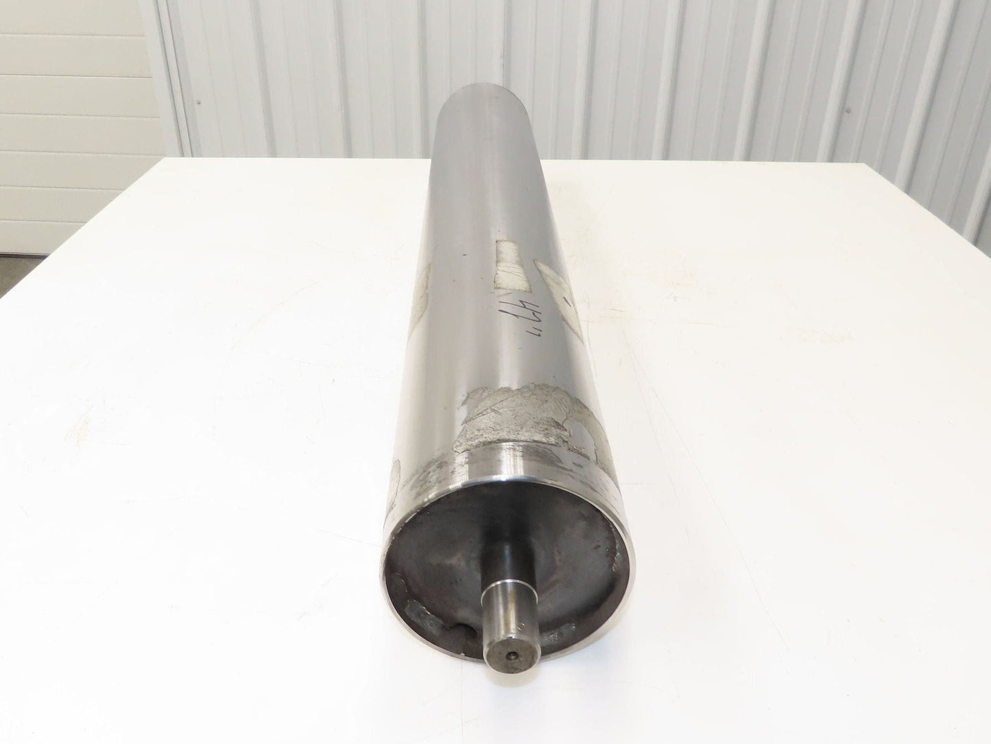 Hytrol 6"x 38" Take-up/Tail Pulley for 42" Belt Conveyor 1-3/16" Shaft Crowned