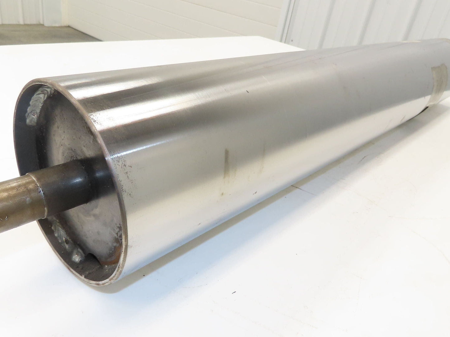 Hytrol 6"x 38" Take-up/Tail Pulley for 42" Belt Conveyor 1-3/16" Shaft Crowned