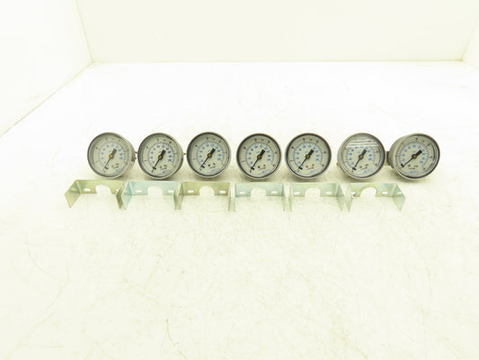 Johnson Controls G-2010-300 Analog Dial Indicator Gauge 0-30 psi Lot of 7