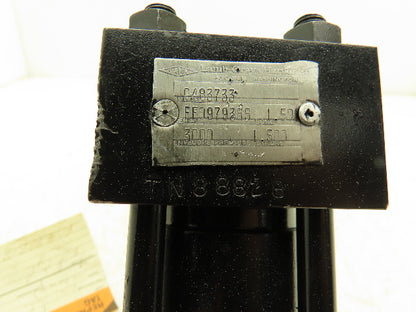 Lamb-Grays Harbor 0483733 Hydraulic Cylinder 1-1/2" Bore 1-1/2"Stroke 3000 psi