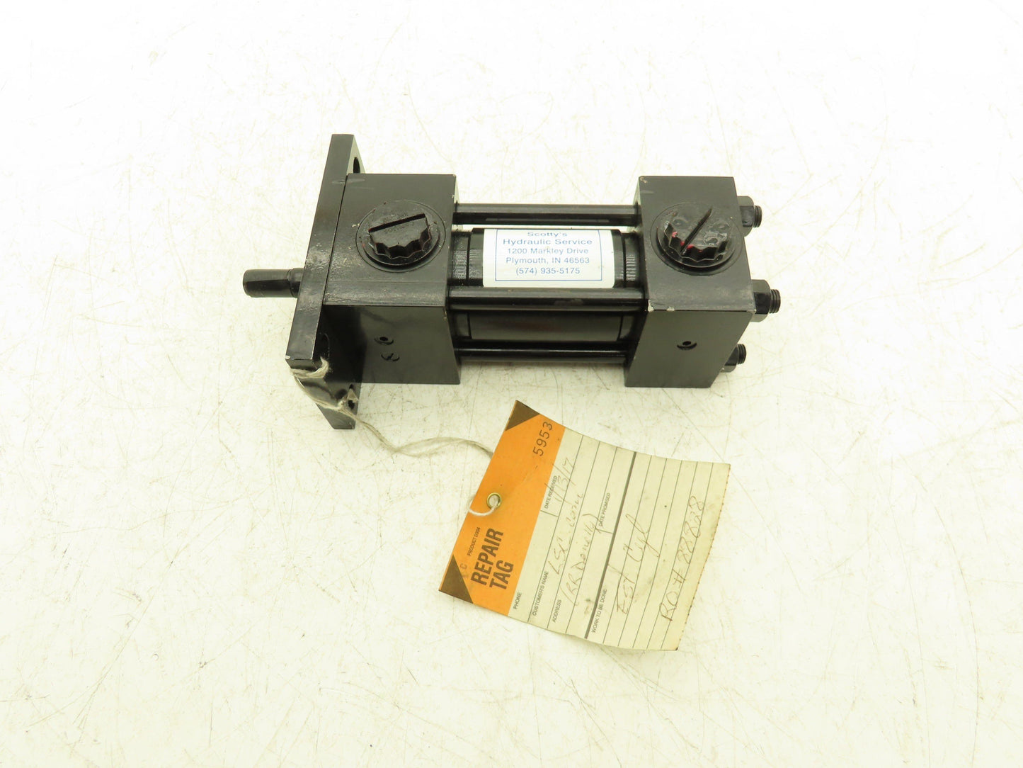 Lamb-Grays Harbor 0483733 Hydraulic Cylinder 1-1/2" Bore 1-1/2"Stroke 3000 psi