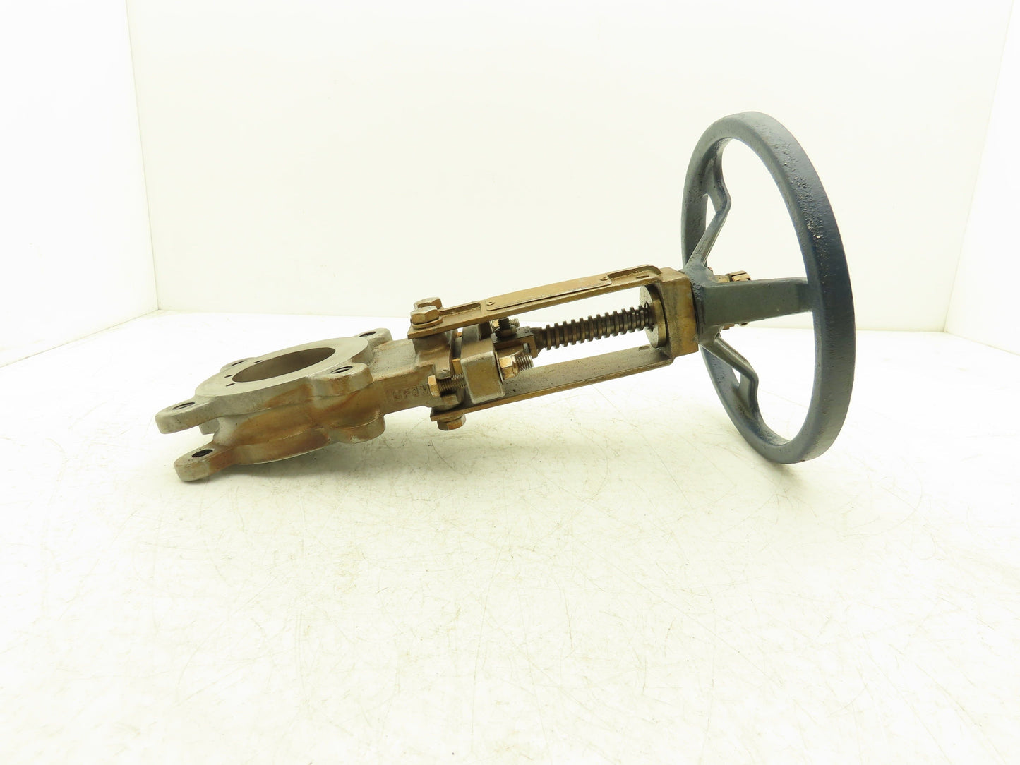 Fabri-Valve C67 Knife Gate Valve Size 3 Bi-Directional Rising Stem 316 Stainless