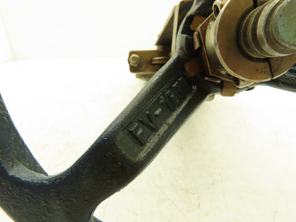 Fabri-Valve C67 Knife Gate Valve Size 3 Bi-Directional Rising Stem 316 Stainless