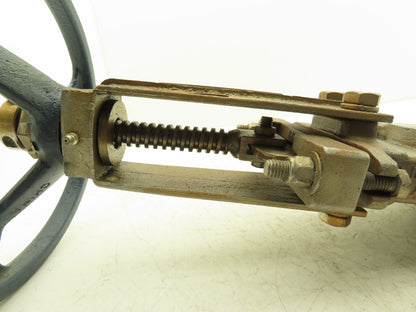 Fabri-Valve C67 Knife Gate Valve Size 3 Bi-Directional Rising Stem 316 Stainless