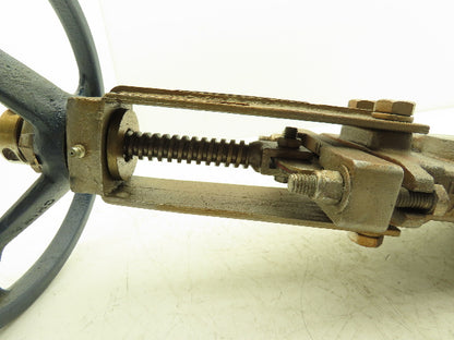 Fabri-Valve C67 Knife Gate Valve Size 3 Bi-Directional Rising Stem 316 Stainless