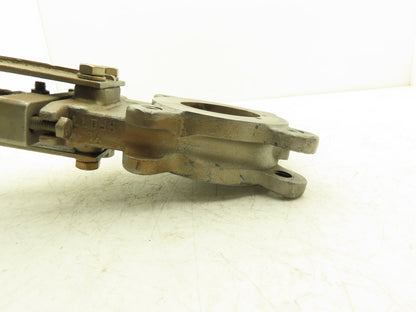 Fabri-Valve C67 Knife Gate Valve Size 3 Bi-Directional Rising Stem 316 Stainless