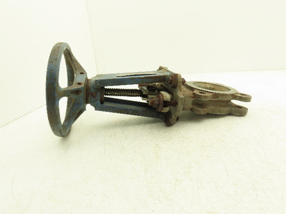 DeZurik 9259809 3" Knife Gate Valve 304 SS Rising Stem Fig. 825