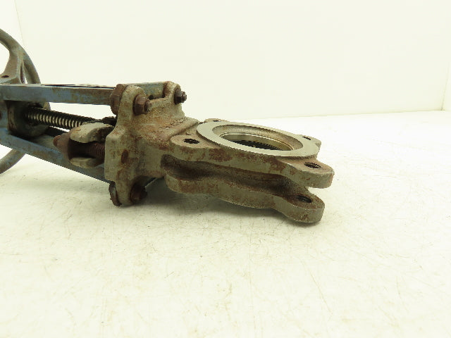 DeZurik 9259809 3" Knife Gate Valve 304 SS Rising Stem Fig. 825