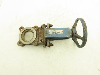 DeZurik 9259809 3" Knife Gate Valve 304 SS Rising Stem Fig. 825