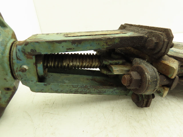 DeZurik 827 Flanged 3" Knife Gate Valve 316 SS Rising Stem Metal Seat