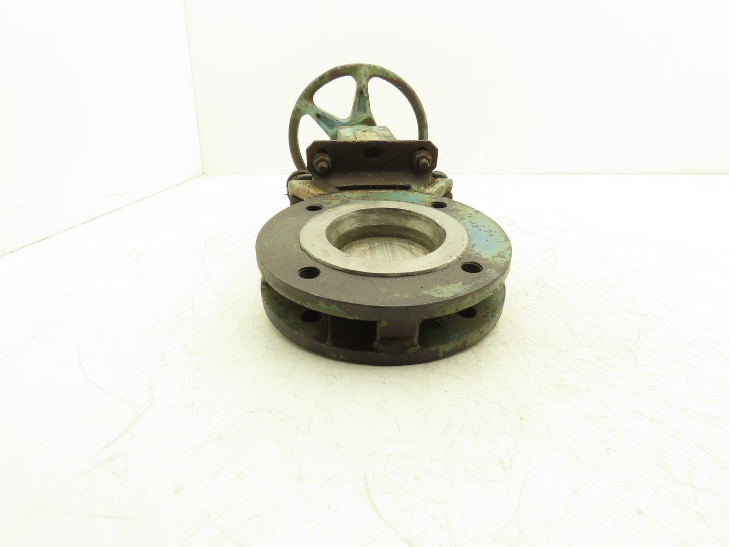 DeZurik 827 Flanged 3" Knife Gate Valve 316 SS Rising Stem Metal Seat