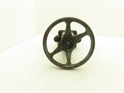 DeZurik 827 Flanged 3" Knife Gate Valve 316 SS Rising Stem Metal Seat