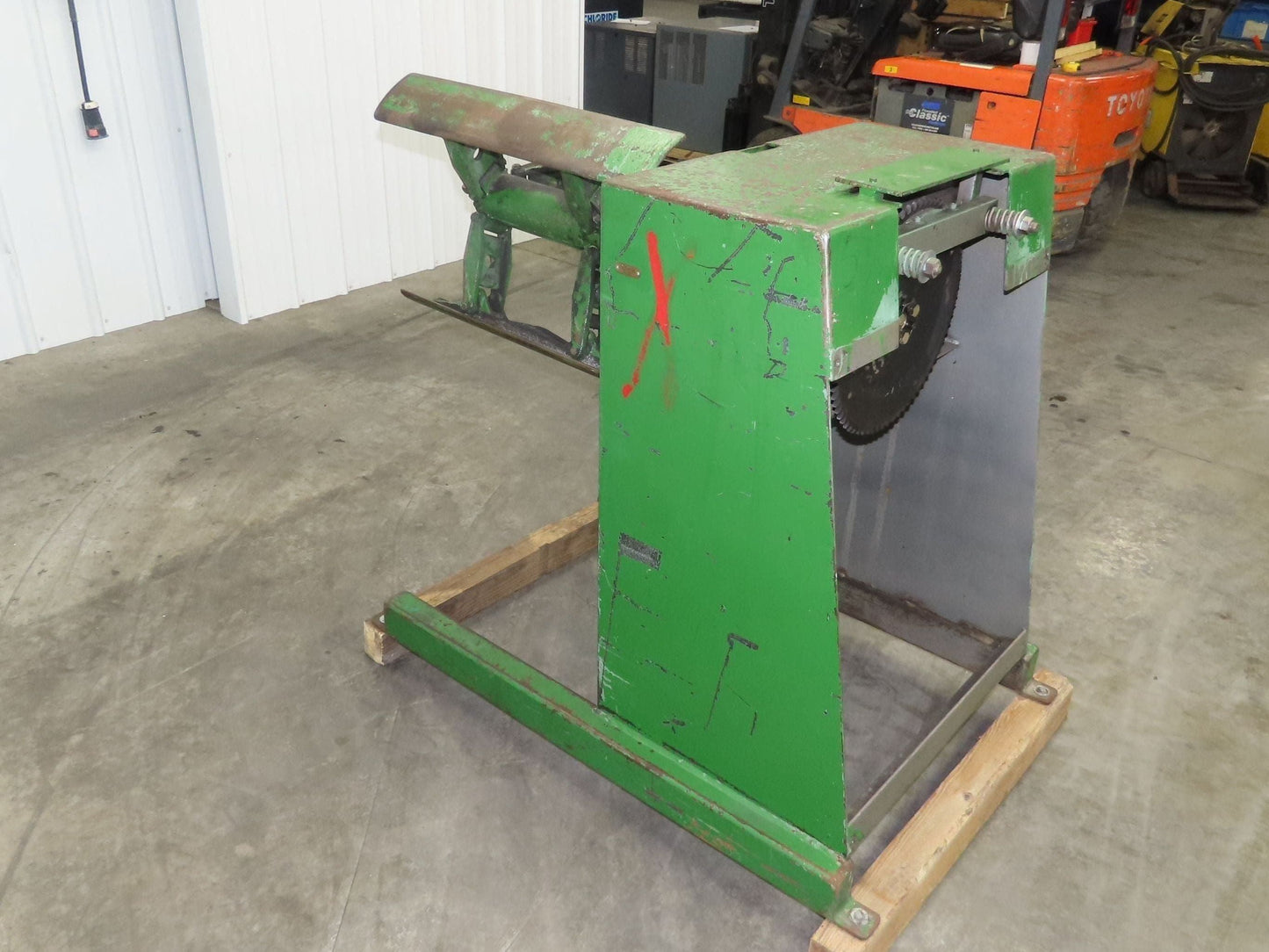 Regal 3000-12SRNP Coil Stock Uncoiler 3000lbs 12" ID 24" W No Motor Decoiler