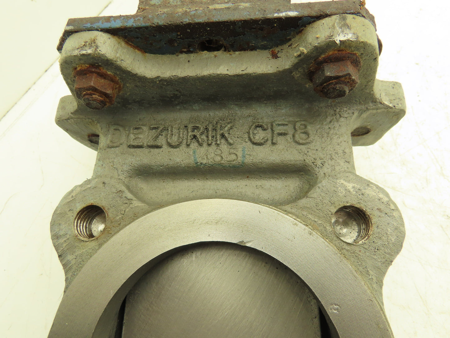 DeZurik 9258997 3" Knife Gate Valve 304 SS Rising Stem Fig. 824