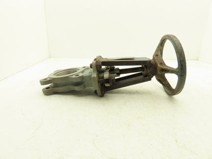 DeZurik 9258997 3" Knife Gate Valve 304 SS Rising Stem Fig. 824