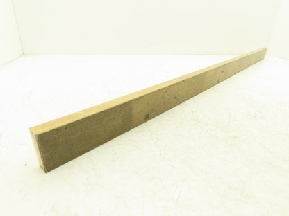 Bronze Graphite Wear Plate 3/4"x 2"W x 40"L Slide Bearing Wear Way
