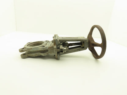 DeZurik 9259845 3" Knife Gate Valve 316 SS Rising Stem Fig. KGS