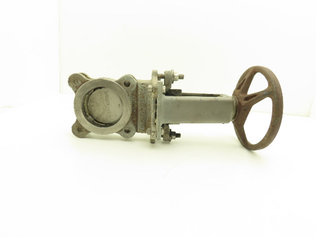 DeZurik 9259845 3" Knife Gate Valve 316 SS Rising Stem Fig. KGS