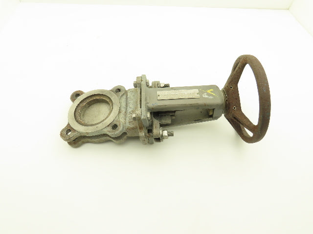 DeZurik 9259845 3" Knife Gate Valve 316 SS Rising Stem Fig. KGS