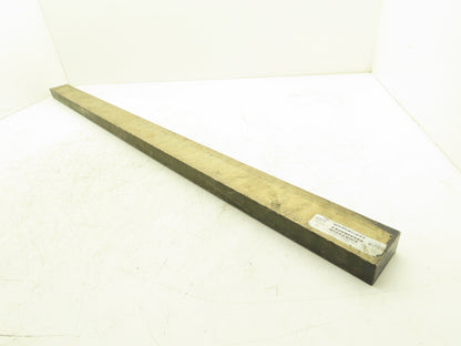 954 Bronze Stock Rectangle Oversize Flat Bar 1-1/4"x 2-1/2"x 48"L  44lbs
