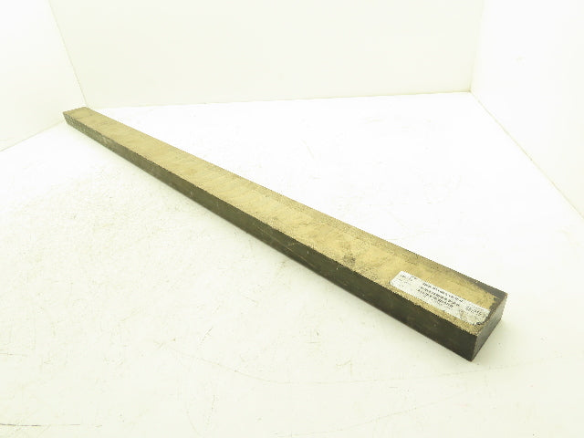 954 Bronze Stock Rectangle Oversize Flat Bar 1-1/4"x 2-1/2"x 48"L  44lbs