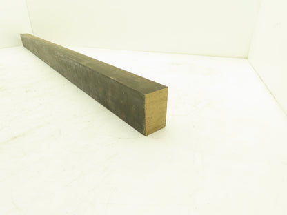 660 Bearing Bronze Stock Rectangle Oversize Flat Bar 1-1/2"x 2-1/2"x 44"L  59lbs