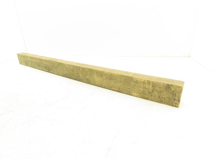 660 Bearing Bronze Stock Rectangle Oversize Flat Bar 1-1/2"x 2-1/2"x 36"L  47lbs