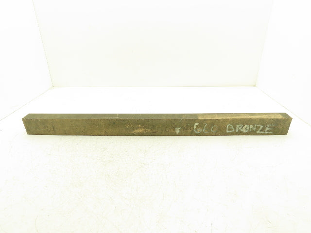 660 Bearing Bronze Stock Rectangle Oversize Flat Bar 1-1/2"x 2-1/2"x 35"L  48lbs