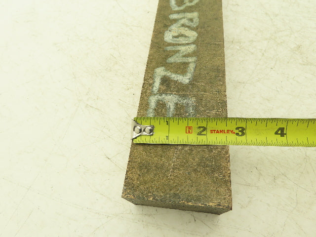 660 Bearing Bronze Stock Rectangle Oversize Flat Bar 1-1/2"x 2-1/2"x 35"L  48lbs