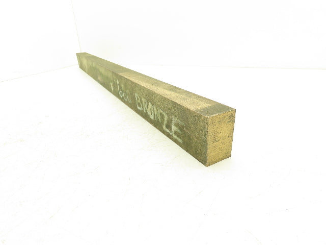 660 Bearing Bronze Stock Rectangle Oversize Flat Bar 1-1/2"x 2-1/2"x 35"L  48lbs