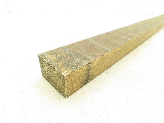 660 Bearing Bronze Stock Rectangle Oversize Flat Bar 1-1/2"x 2-1/2"x 35"L  48lbs