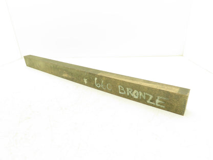 660 Bearing Bronze Stock Rectangle Oversize Flat Bar 1-1/2"x 2-1/2"x 35"L  48lbs