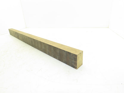 660 Bronze Stock Rectangle Oversize Flat Bar 1-1/2"x 2-1/2"x 36-3/8"L  48lbs