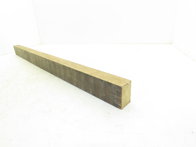 660 Bronze Stock Rectangle Oversize Flat Bar 1-1/2"x 2-1/2"x 36-3/8"L  48lbs
