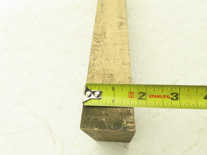 660 Bronze Stock Rectangle Oversize Flat Bar 1-1/2"x 2-1/2"x 36-3/8"L  48lbs