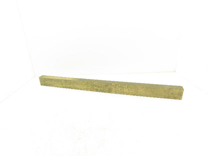 660 Bronze Stock Rectangle Oversize Flat Bar 1-1/2"x 2-1/2"x 36-3/8"L  48lbs