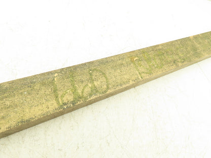660 Bronze Stock Rectangle Oversize Flat Bar 1-1/2"x 2-1/2"x 36-3/8"L  48lbs