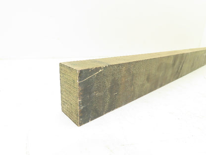 660 Bronze Stock Rectangle Oversize Flat Bar 1-1/2"x 2-1/2"x 36-3/8"L  48lbs