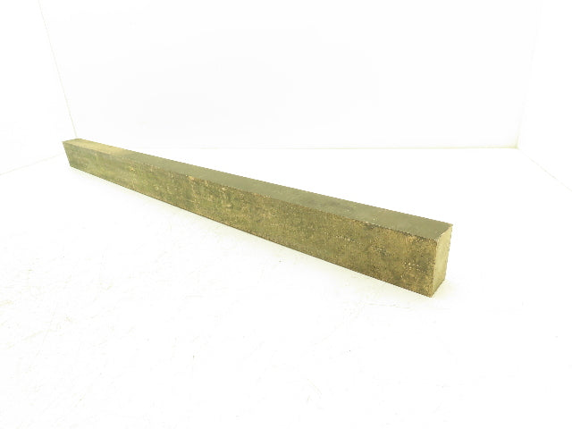 660 Bronze Stock Rectangle Oversize Flat Bar 1-1/2"x 2-1/2"x 36-3/8"L  48lbs