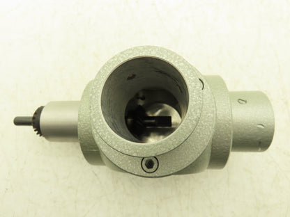 Right Angle Inline 1:1 Gearbox Low Torque Manual Power 10mm Shaft 40mm Fitting