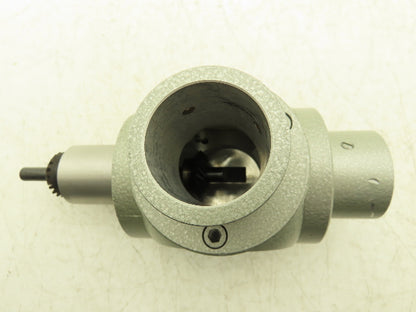 Right Angle Inline 1:1 Gearbox Low Torque Manual Power 10mm Shaft 40mm Fitting