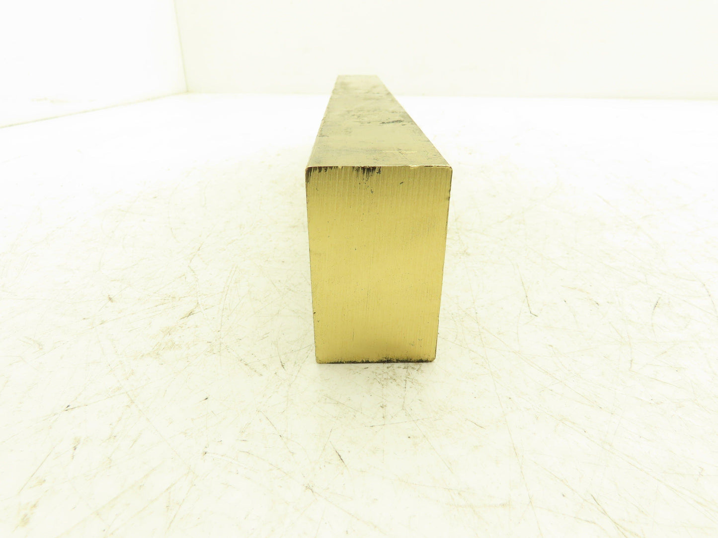 360 Yellow Brass Stock Rectangle Flat Bar 1-1/2"x 2-1/2"x 13-11/16"L  15lbs