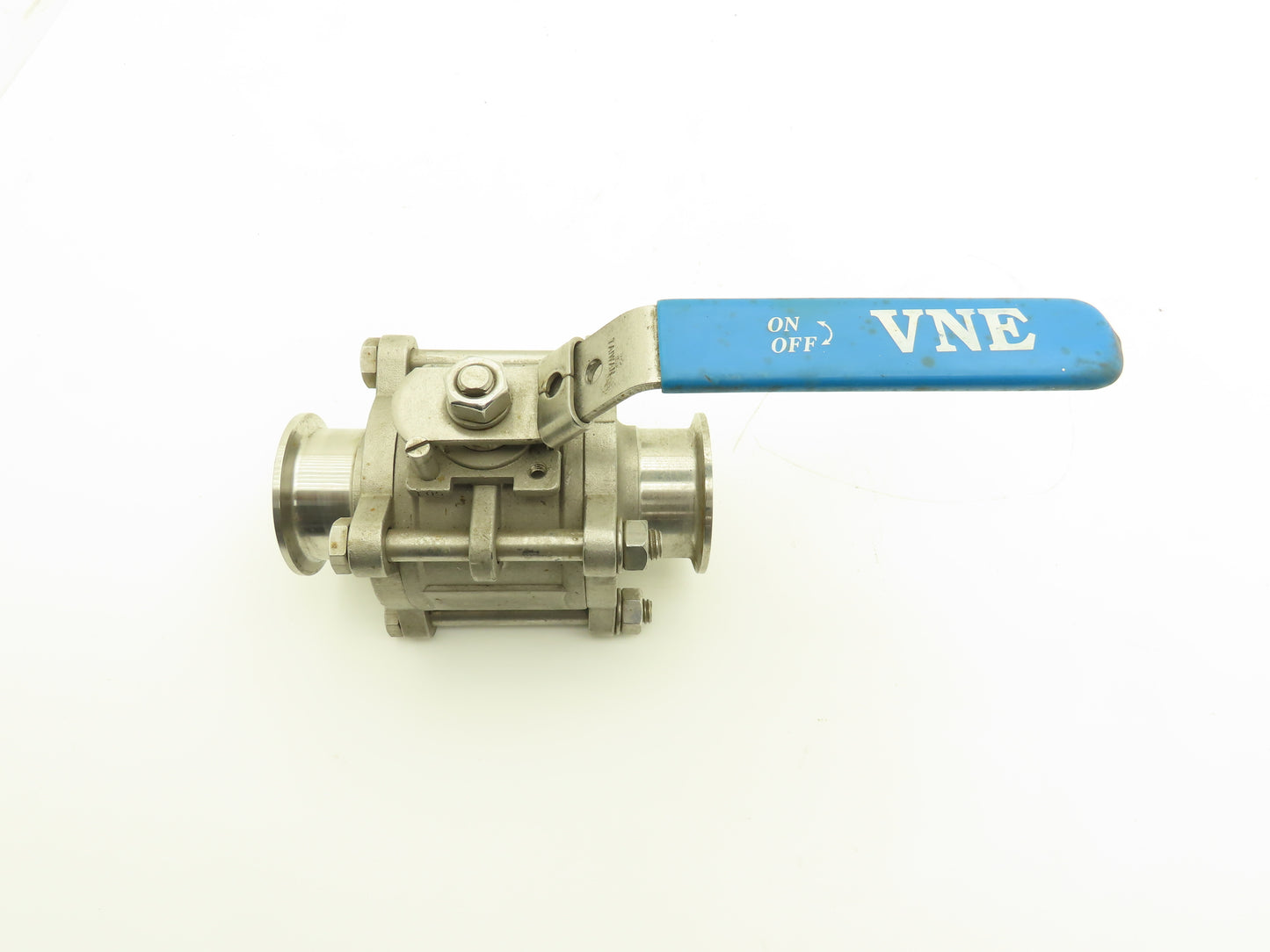 VNE EG90CC-6-2 2" 1000WOG 316 Stainless Sanitary Tri-clamp Ball Valve
