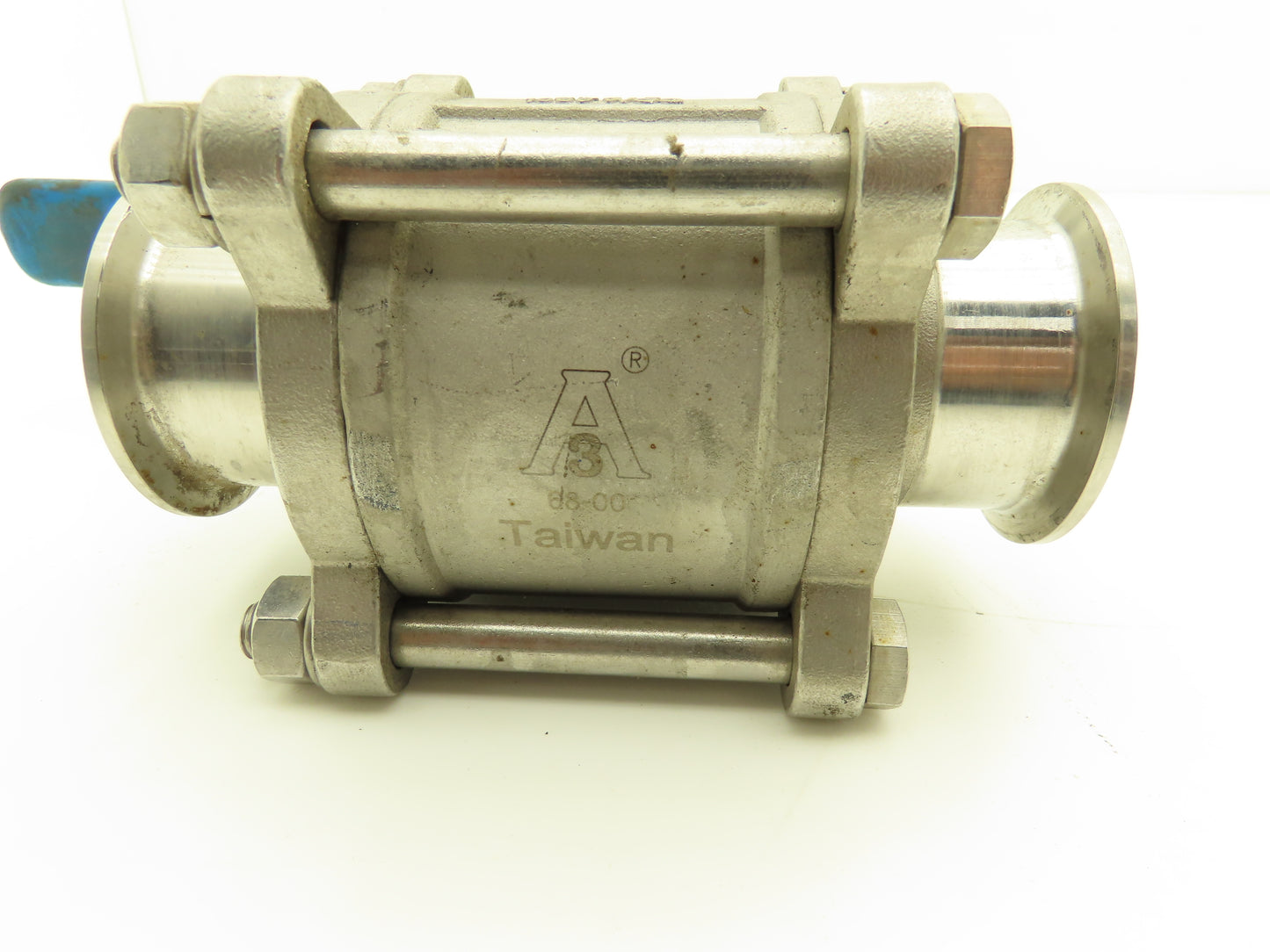VNE EG90CC-6-2 2" 1000WOG 316 Stainless Sanitary Tri-clamp Ball Valve