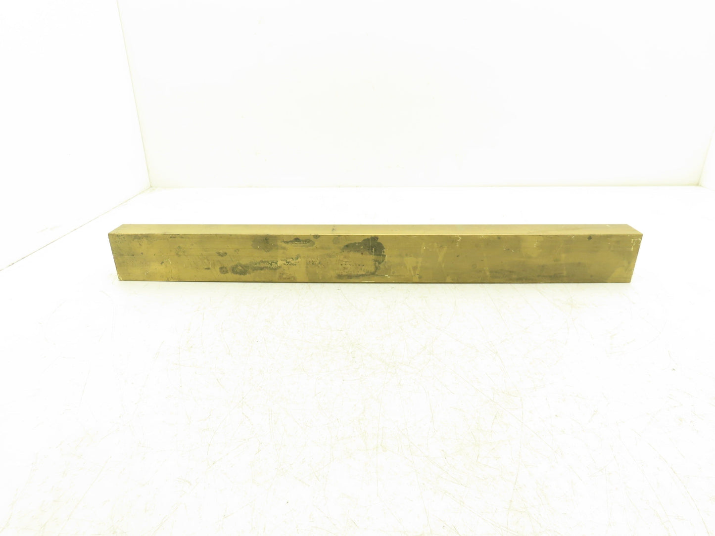 360 Yellow Brass Stock Rectangle Flat Bar 1-1/2"x 2-1/2"x 25"L  28.5lbs
