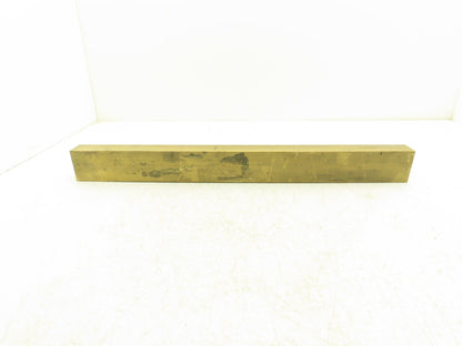 360 Yellow Brass Stock Rectangle Flat Bar 1-1/2"x 2-1/2"x 25"L  28.5lbs