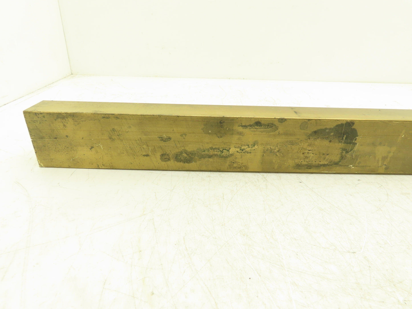 360 Yellow Brass Stock Rectangle Flat Bar 1-1/2"x 2-1/2"x 25"L  28.5lbs