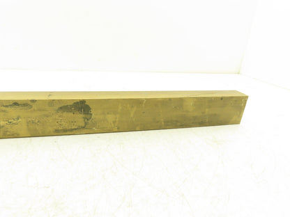 360 Yellow Brass Stock Rectangle Flat Bar 1-1/2"x 2-1/2"x 25"L  28.5lbs