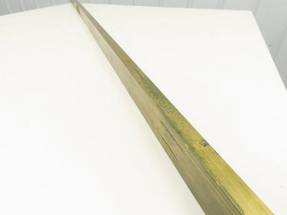 360 Yellow Brass Stock Rectangle Flat Bar 3/4"x 2"x 68-13/16"L  27lbs