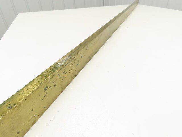 360 Yellow Brass Stock Rectangle Flat Bar 3/4"x 2"x 68-13/16"L  27lbs